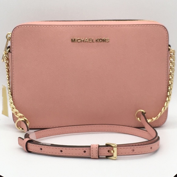 Michael Kors Handbags - MICHAEL KORS LG EW CROSSBODY Bag PALE PINK